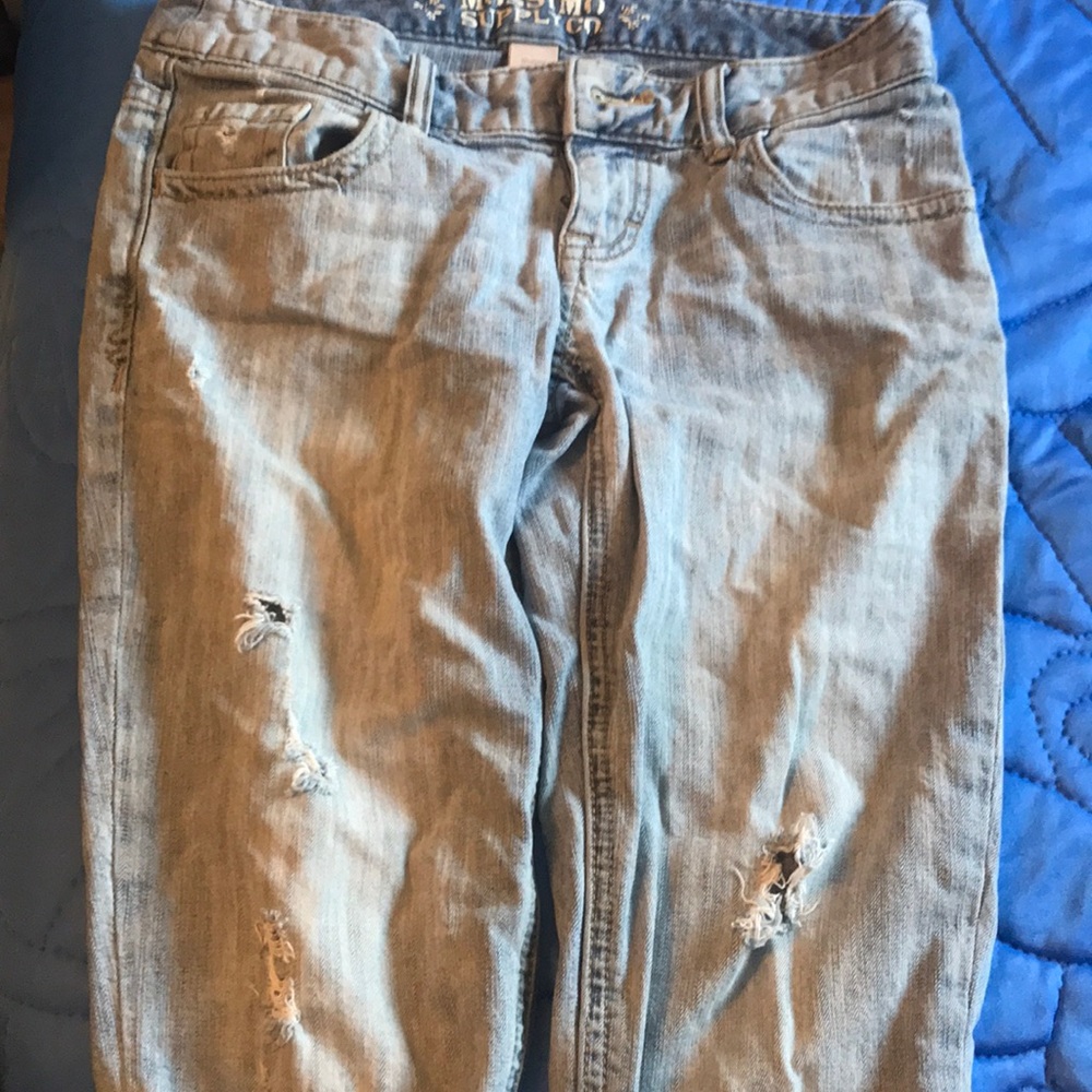 Cut off jeans